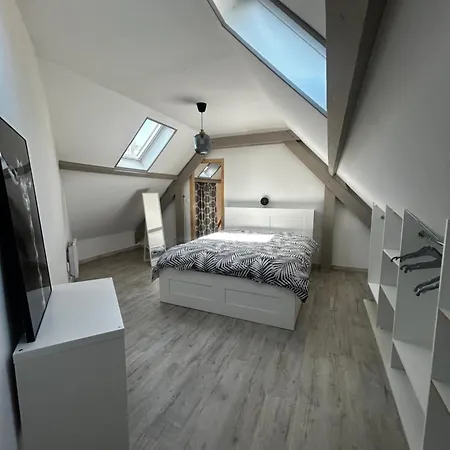 Apartman Duplex Lumineux 60m2 Dunkerque Centre, 2 Min Port Dunkirk